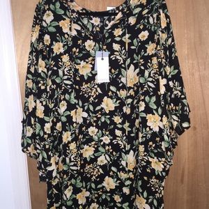 Plus Size Floral Dress